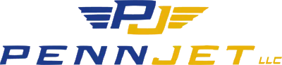 PennJet logo - private charter services at KPTW